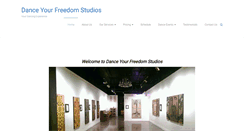 Desktop Screenshot of danceyourfreedom.com