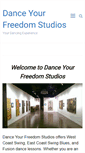 Mobile Screenshot of danceyourfreedom.com